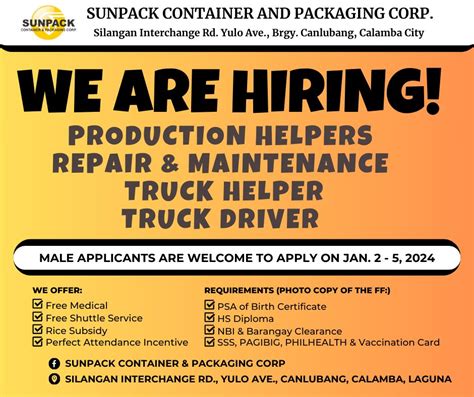 3d container and packaging philippines corporation|Sunpack.